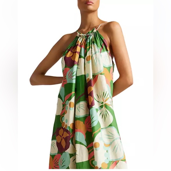 TED BAKER
Dulina Strappy Linen Maxi Dress - Picture 4 of 15